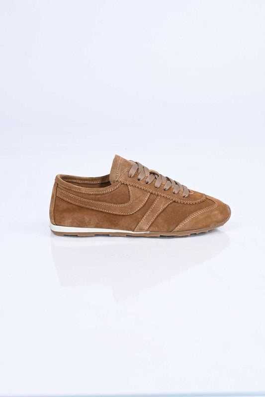 Bestello Lace-Up Genuine Leather Sneakers with Thermo Sole 341-0135 Women's Shoes