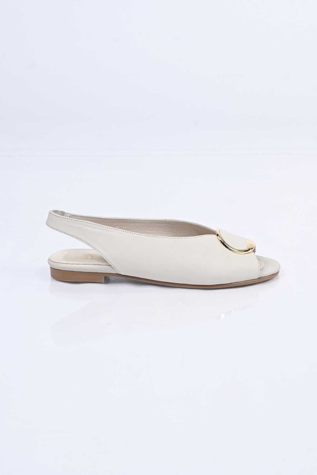 Bestello Genuine Leather Open-Toe Sandals with Buckle, Slip-On, Jurdan Sole 342-939 Women's Sandals