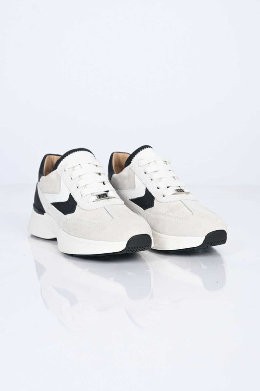 Bestello Lace-Up Genuine Leather Sneakers with Thermo Sole 338-7108 Women's Shoes