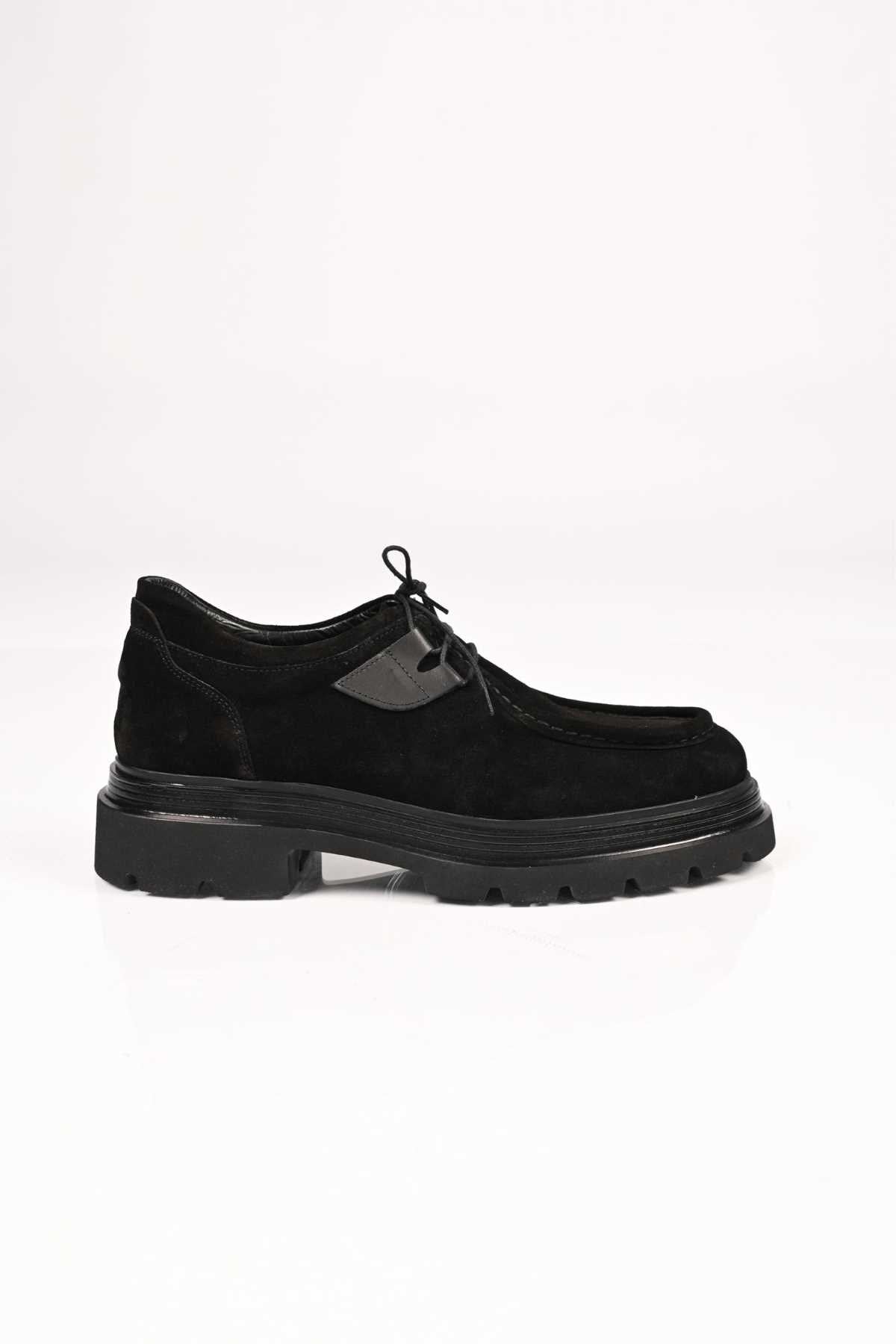 Bestello Lace-Up Genuine Leather Casual Men's Shoes with EVA Sole 172-64190
