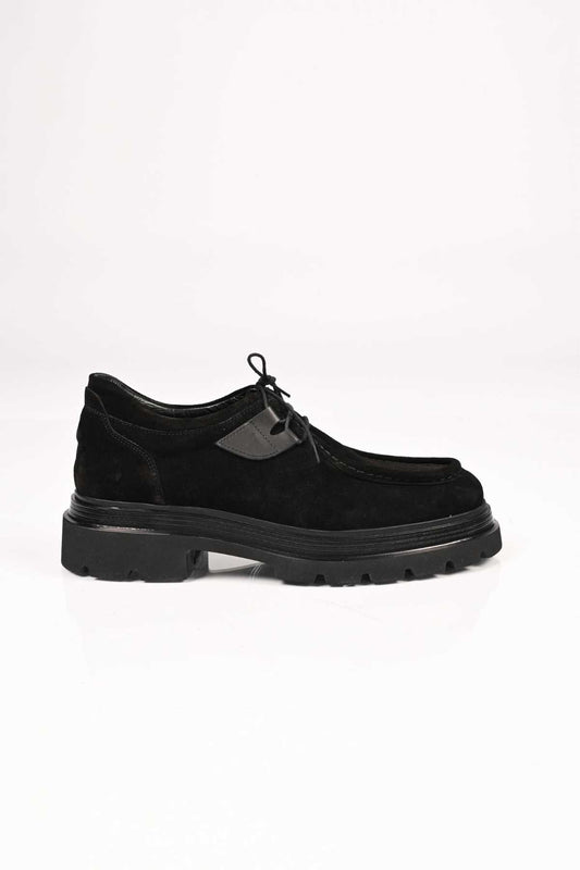 Bestello Lace-Up Genuine Leather Casual Men's Shoes with EVA Sole 172-64190