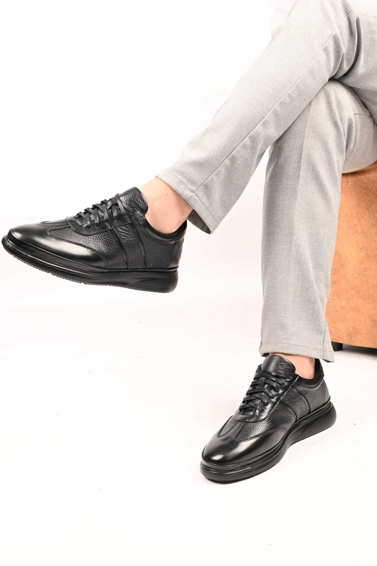 Bestello Lace-Up EVA Sole Casual Genuine Leather 333-1712 Men's Shoes