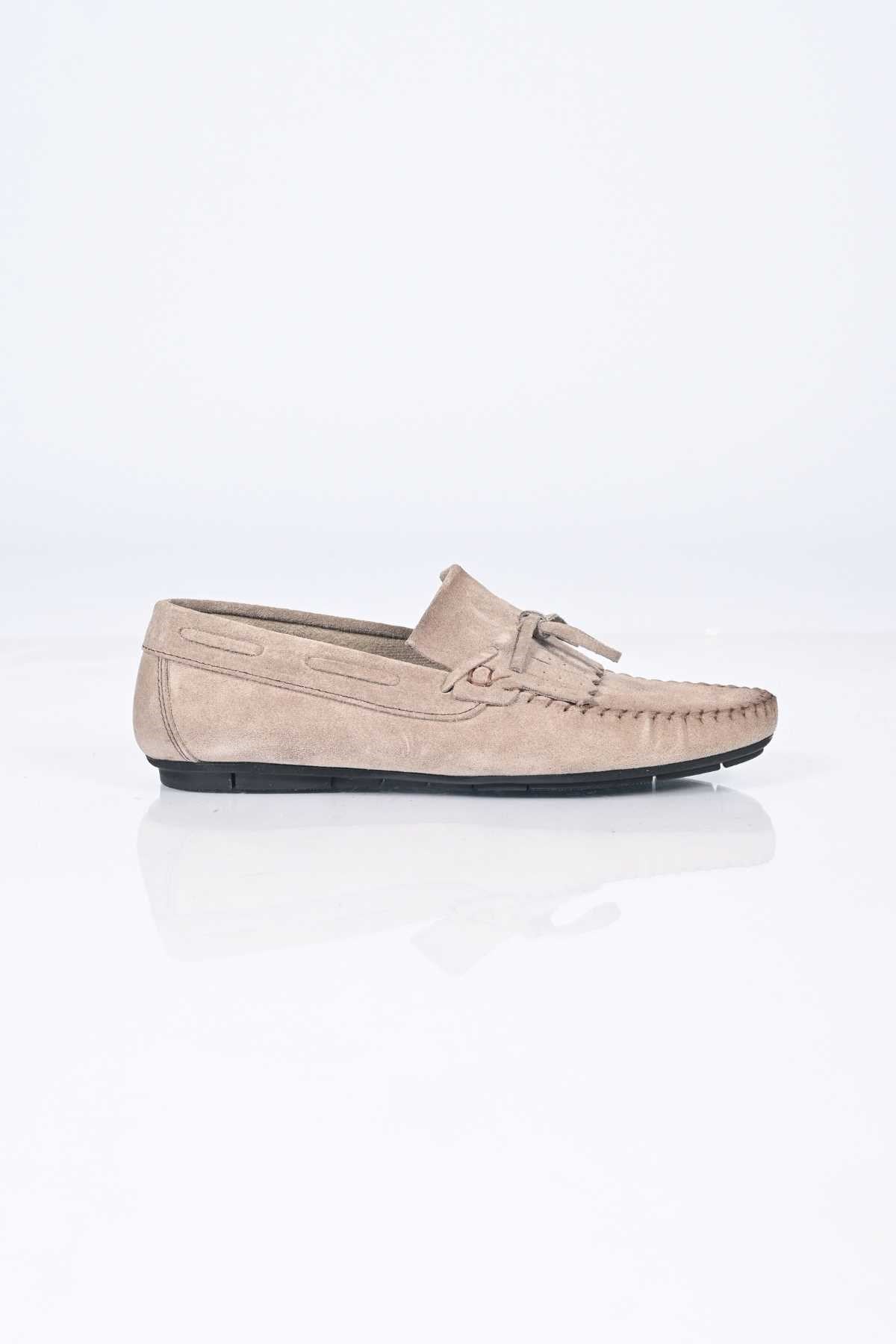 Bestello Slip-On Loafer with Bow, Genuine Leather, Polyurethane Sole, Men's Shoes 028-2065