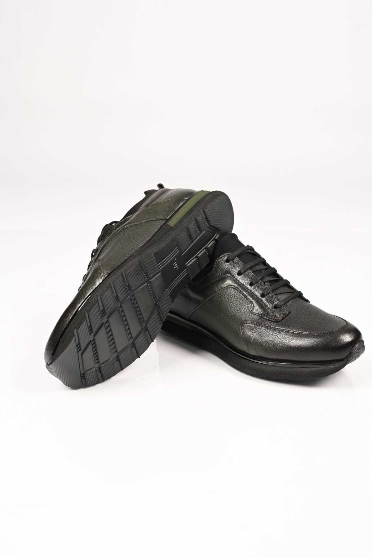 Bestello Lace-Up Genuine Leather Casual Men's Shoes with EVA Sole 172-64190