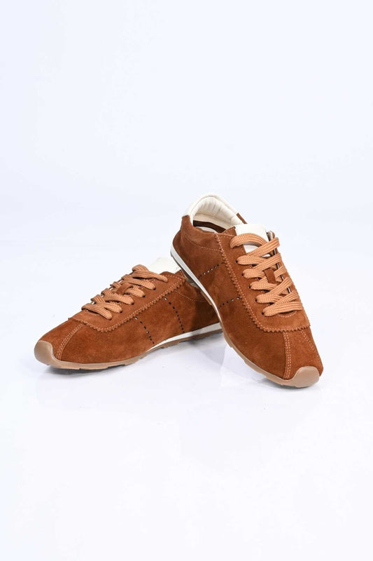 Bestello Lace-Up Genuine Leather Sneakers with Thermo Sole 341-0138 Women's Shoes