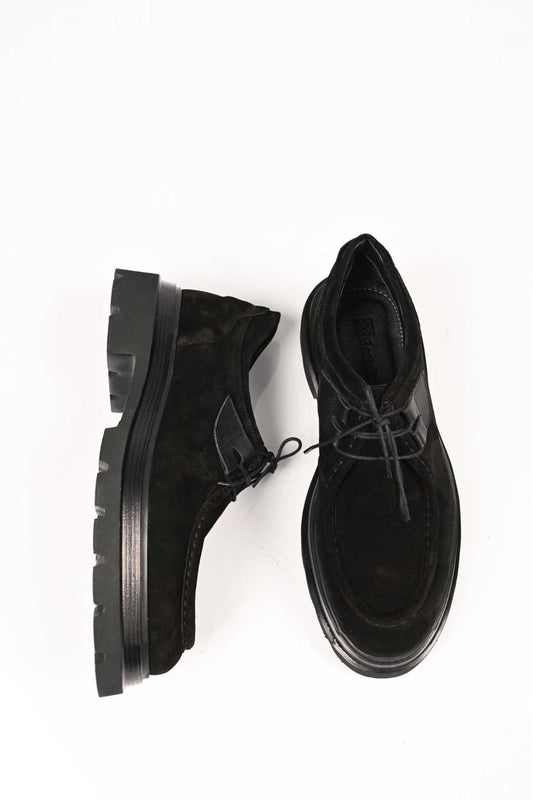 Bestello Lace-Up Genuine Leather Casual Men's Shoes with EVA Sole 172-64190