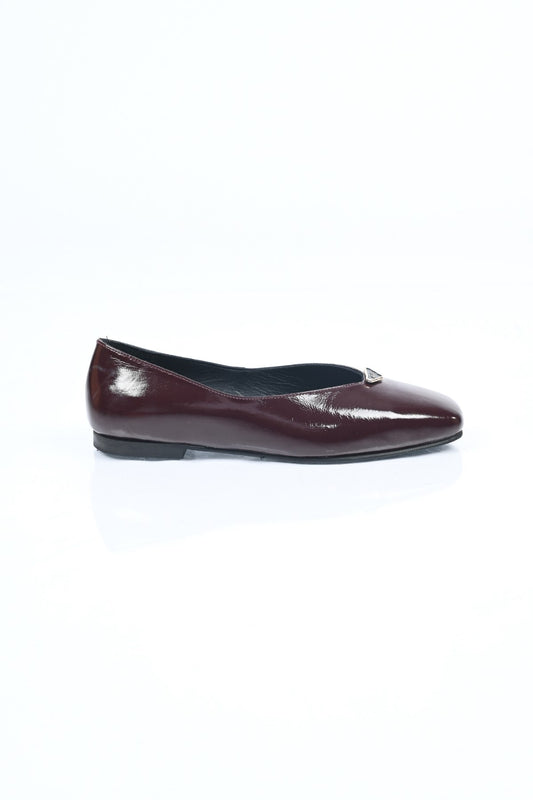Bestello Genuine Leather Slip-On Ballet Flats with Buckle and Jurdan Sole 342-014 Women's Shoes