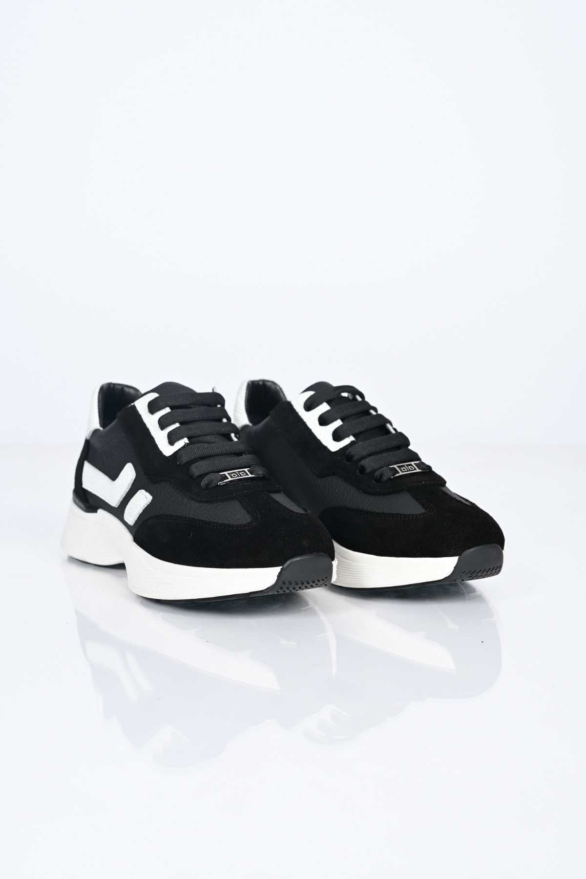 Bestello Lace-Up Genuine Leather Sneakers with Thermo Sole 338-7102 Women's Shoes