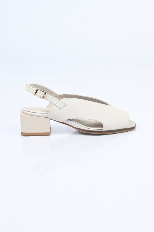 Bestello Genuine Leather Sandals with Strapless Belt Detail and Jurdan Sole 342-172 Women's Sandals