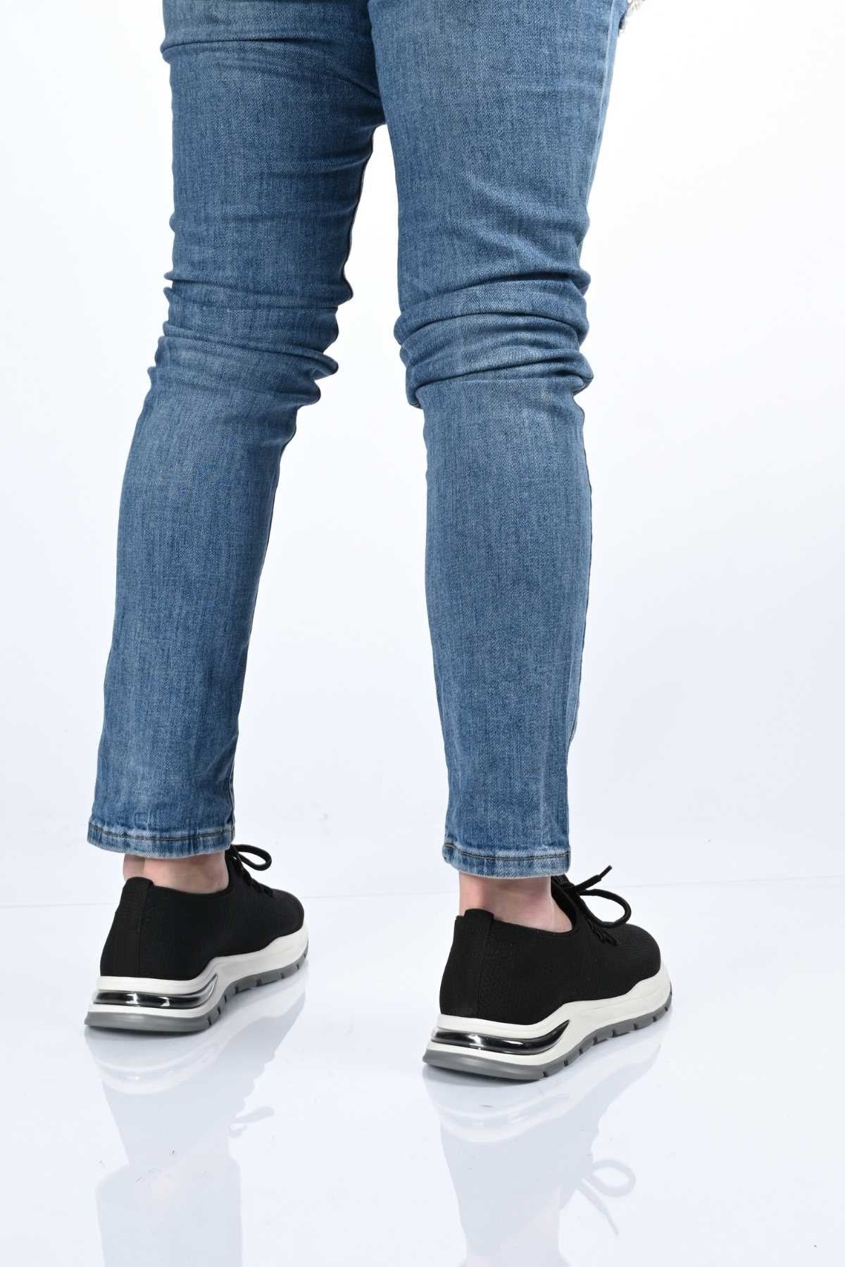 Bestello Lace-Up EVA Sole Knit Sneakers 333-1994 Men's Shoes