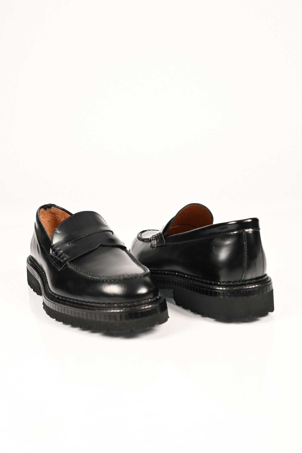 Bestello Slip-On Genuine Leather Loafers with EVA Sole 174-802 Men's Shoes