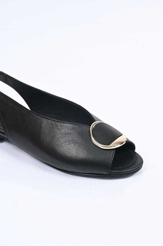 Bestello Genuine Leather Open-Toe Sandals with Buckle, Slip-On, Jurdan Sole 342-939 Women's Sandals