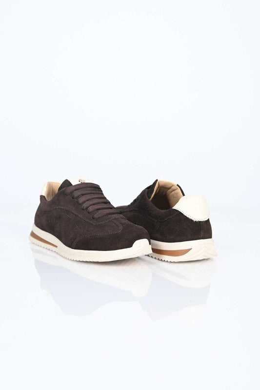 Bestello Lace-Up EVA Sole Genuine Leather Sneakers 338-7110 Women's Shoes