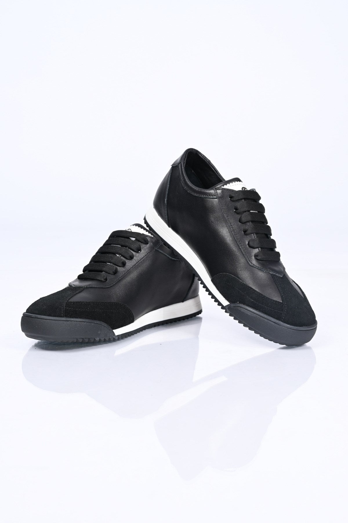 Bestello Lace-Up Genuine Leather Sneakers with Thermo Sole 338-7054 Women's Shoes