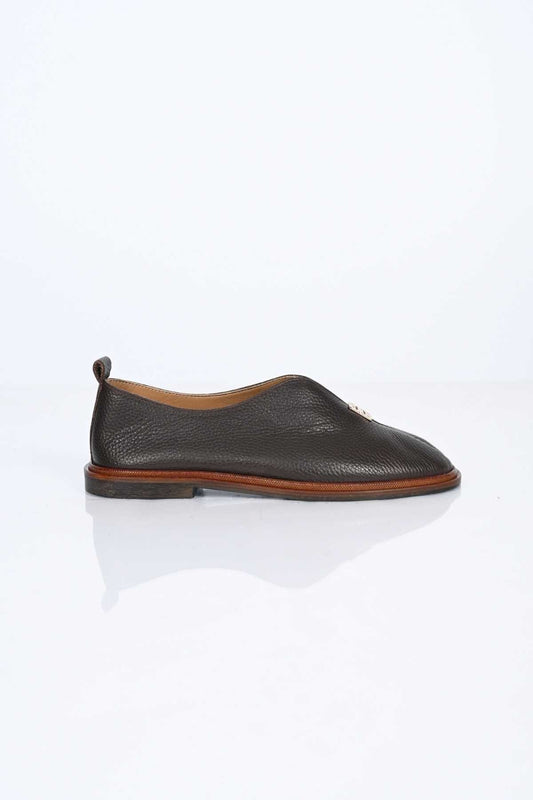 Bestello Slip-On Loafer with Buckle Detail, Jurdan Sole, Genuine Leather, 332-26106 Women's Shoes
