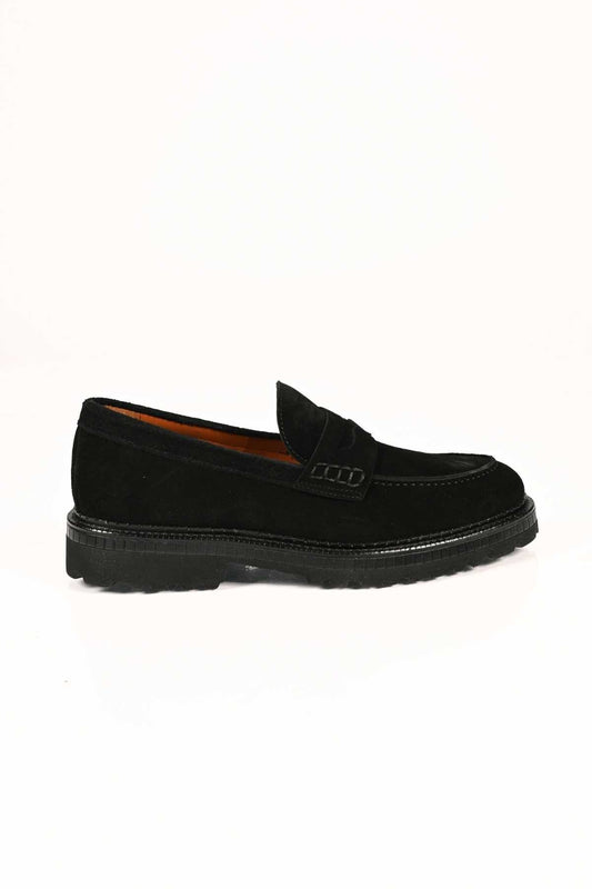 Bestello Slip-On Genuine Leather Loafers with EVA Sole 174-802 Men's Shoes