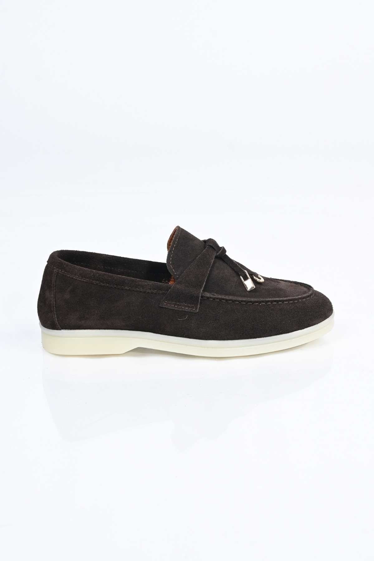 Bestello Slip-On Loafer with Tassel Detail, Rubber Sole, Genuine Leather, 343-166-034 Women's Shoes