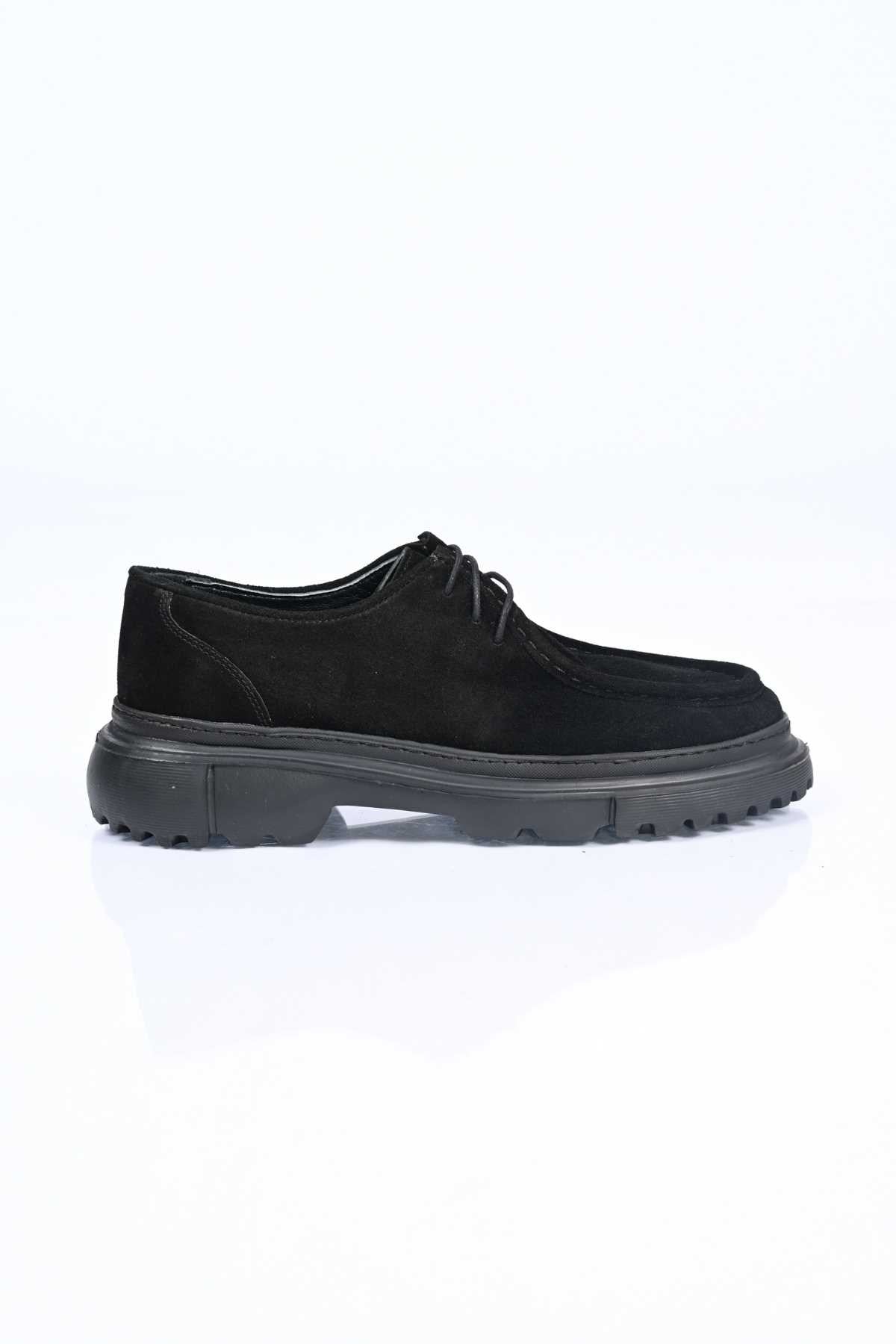 Bestello Lace-Up Genuine Leather Casual Men's Shoes with EVA Sole 179-100
