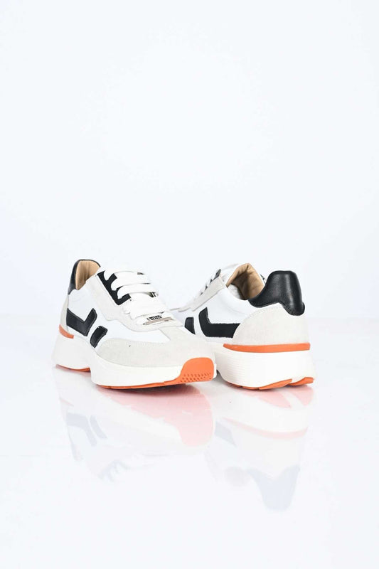 Bestello Lace-Up Genuine Leather Sneakers with Thermo Sole 338-7102 Women's Shoes
