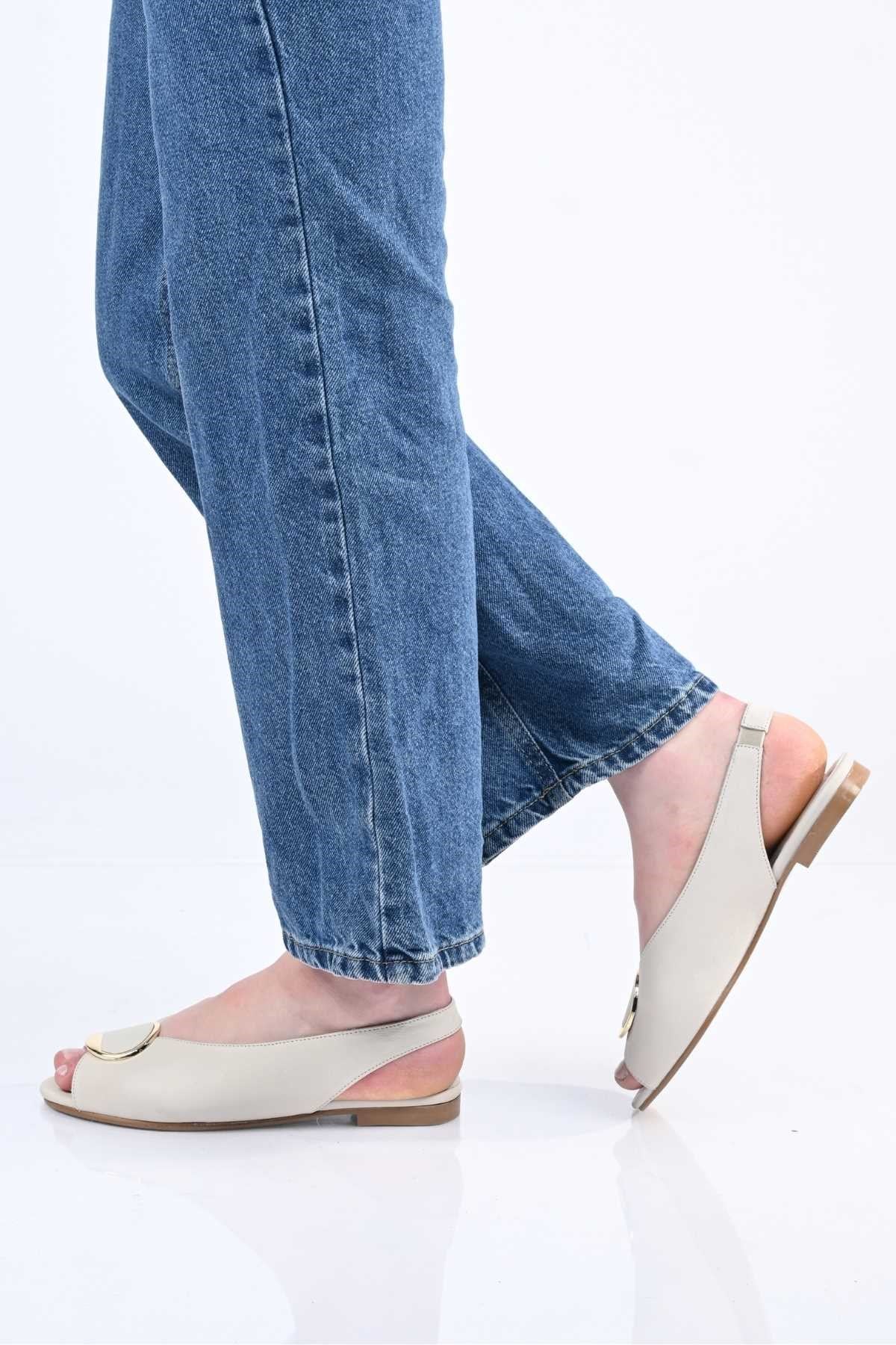 Bestello Genuine Leather Open-Toe Sandals with Buckle, Slip-On, Jurdan Sole 342-939 Women's Sandals