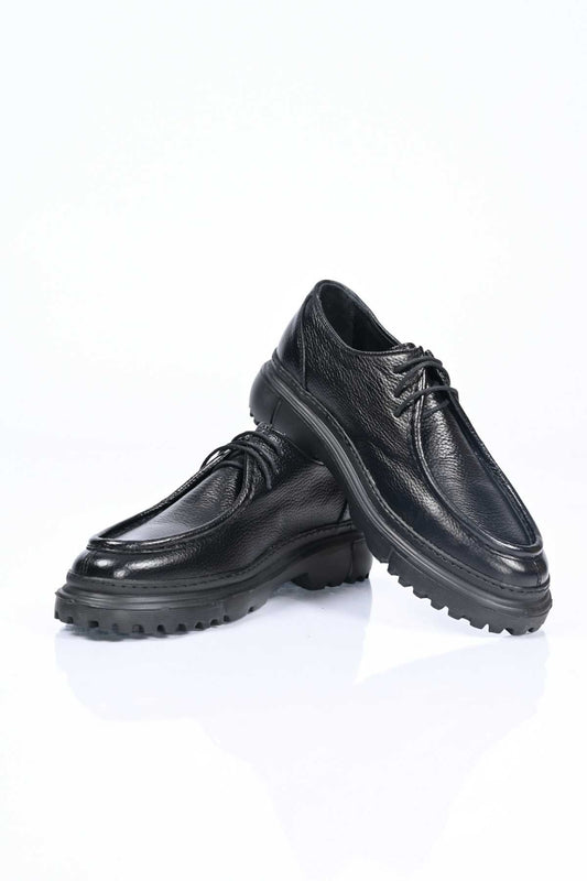 Bestello Lace-Up Genuine Leather Casual Men's Shoes with EVA Sole 179-100