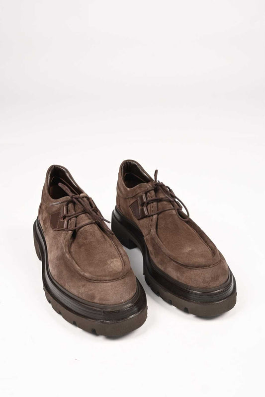 Bestello Lace-Up Genuine Leather Casual Men's Shoes with EVA Sole 172-64190