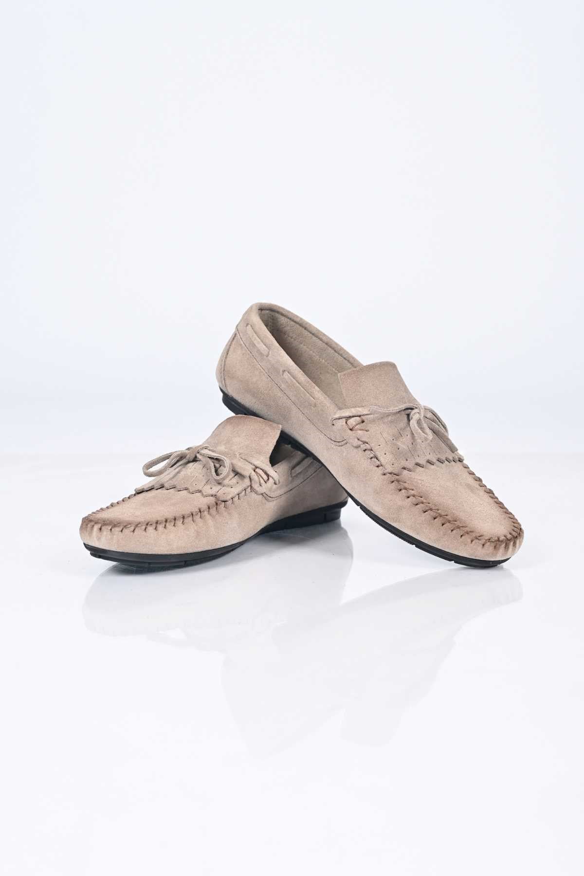 Bestello Slip-On Loafer with Bow, Genuine Leather, Polyurethane Sole, Men's Shoes 028-2065