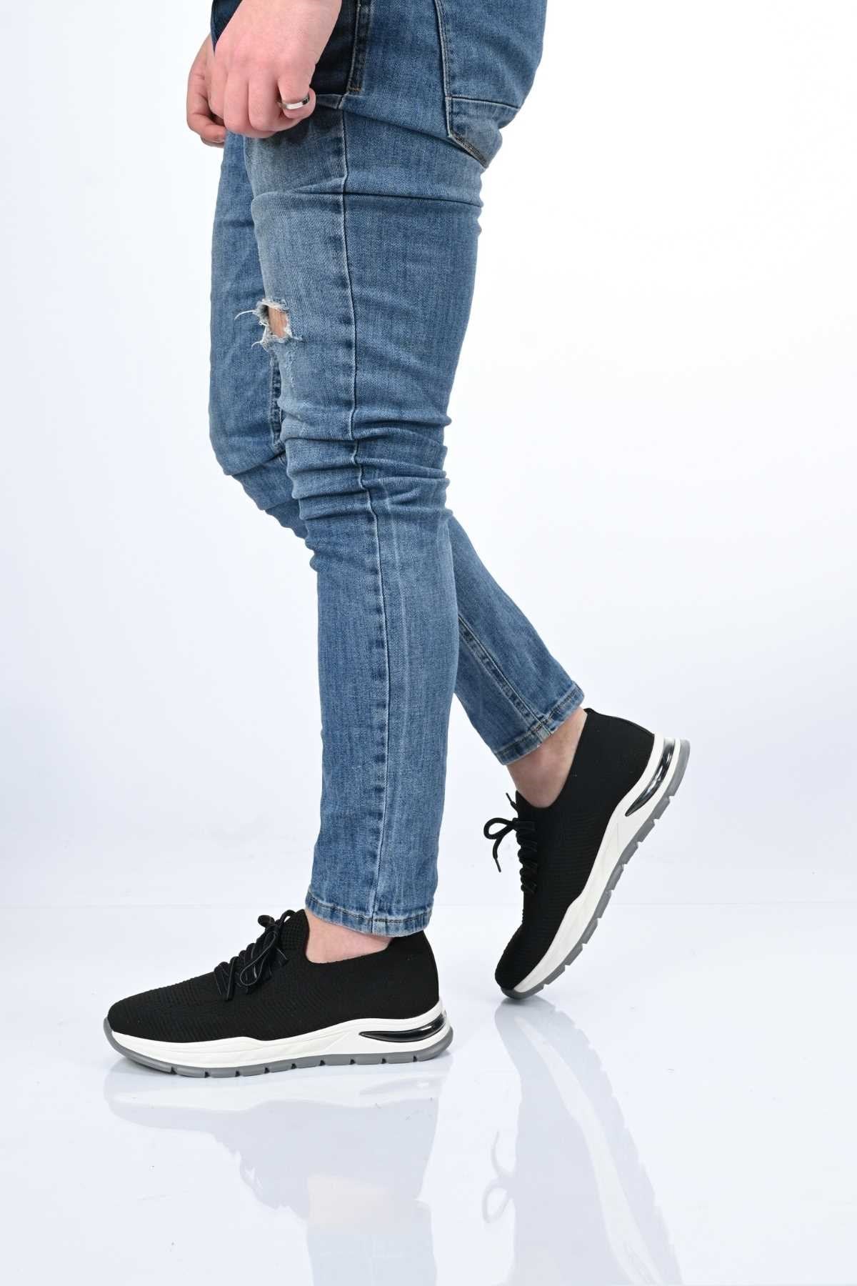 Bestello Lace-Up EVA Sole Knit Sneakers 333-1994 Men's Shoes