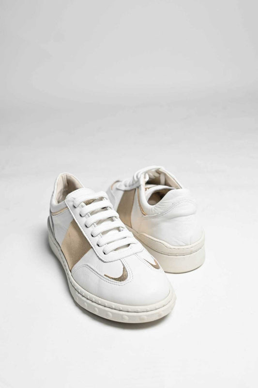 Bestello Women's Lace-Up Rubber-Soled Sneakers 101-GUMK-01 Women's Shoes