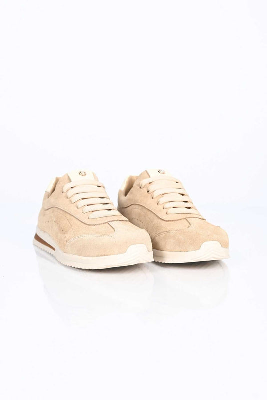 Bestello Lace-Up EVA Sole Genuine Leather Sneakers 338-7110 Women's Shoes