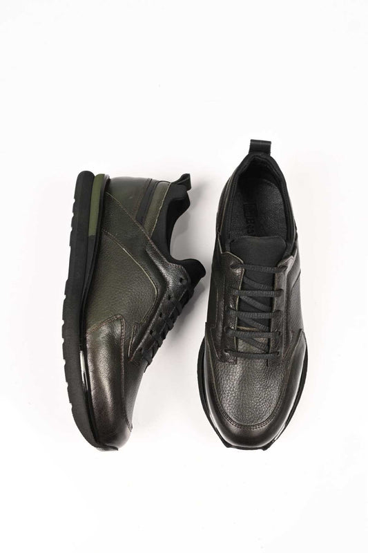 Bestello Lace-Up Genuine Leather Casual Men's Shoes with EVA Sole 172-64190