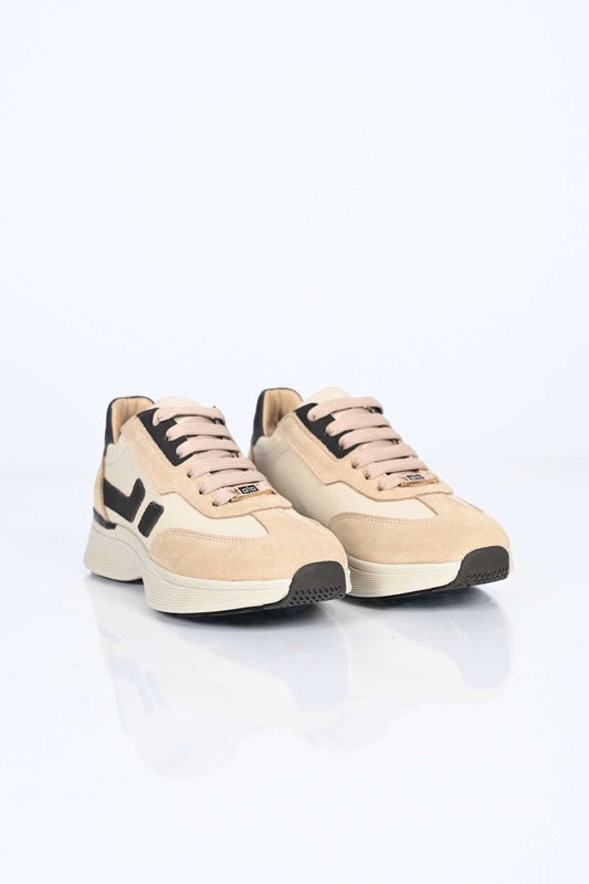 Bestello Lace-Up Genuine Leather Sneakers with Thermo Sole 338-7102 Women's Shoes
