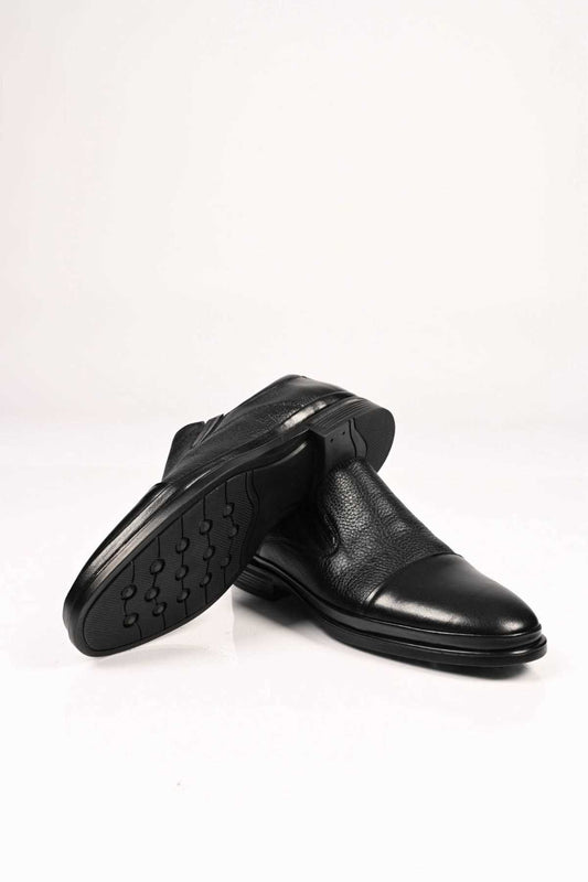 Bestello Slip-On Genuine Leather Comfort Shoes with Rubber Sole 333-1948 Men's Shoes