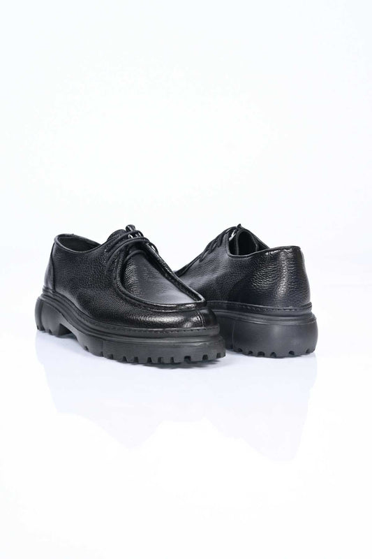 Bestello Lace-Up Genuine Leather Casual Men's Shoes with EVA Sole 179-100