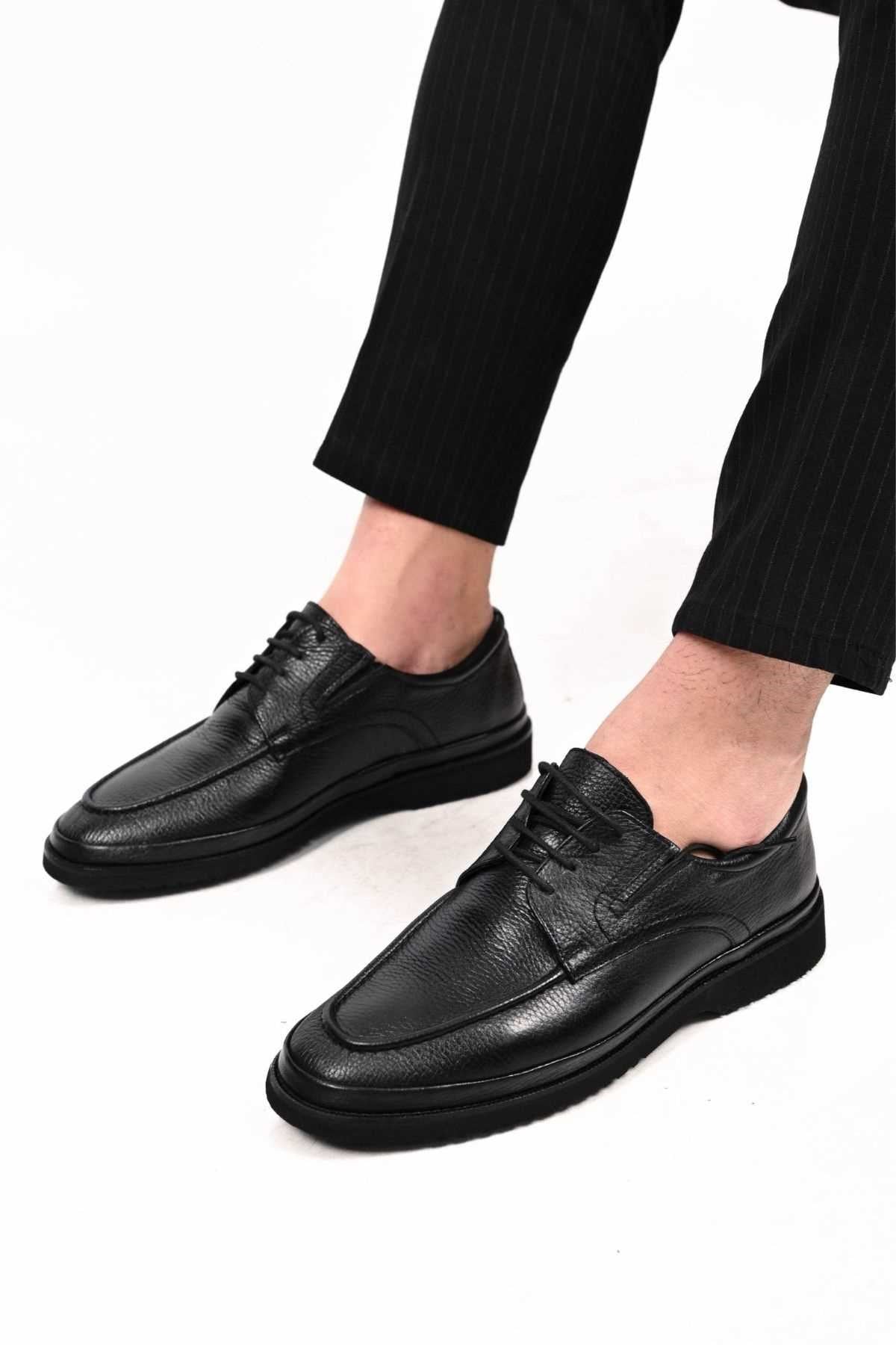 Bestello Lace-Up Genuine Leather Casual Shoes with EVA Sole 333-04 Men's Shoes