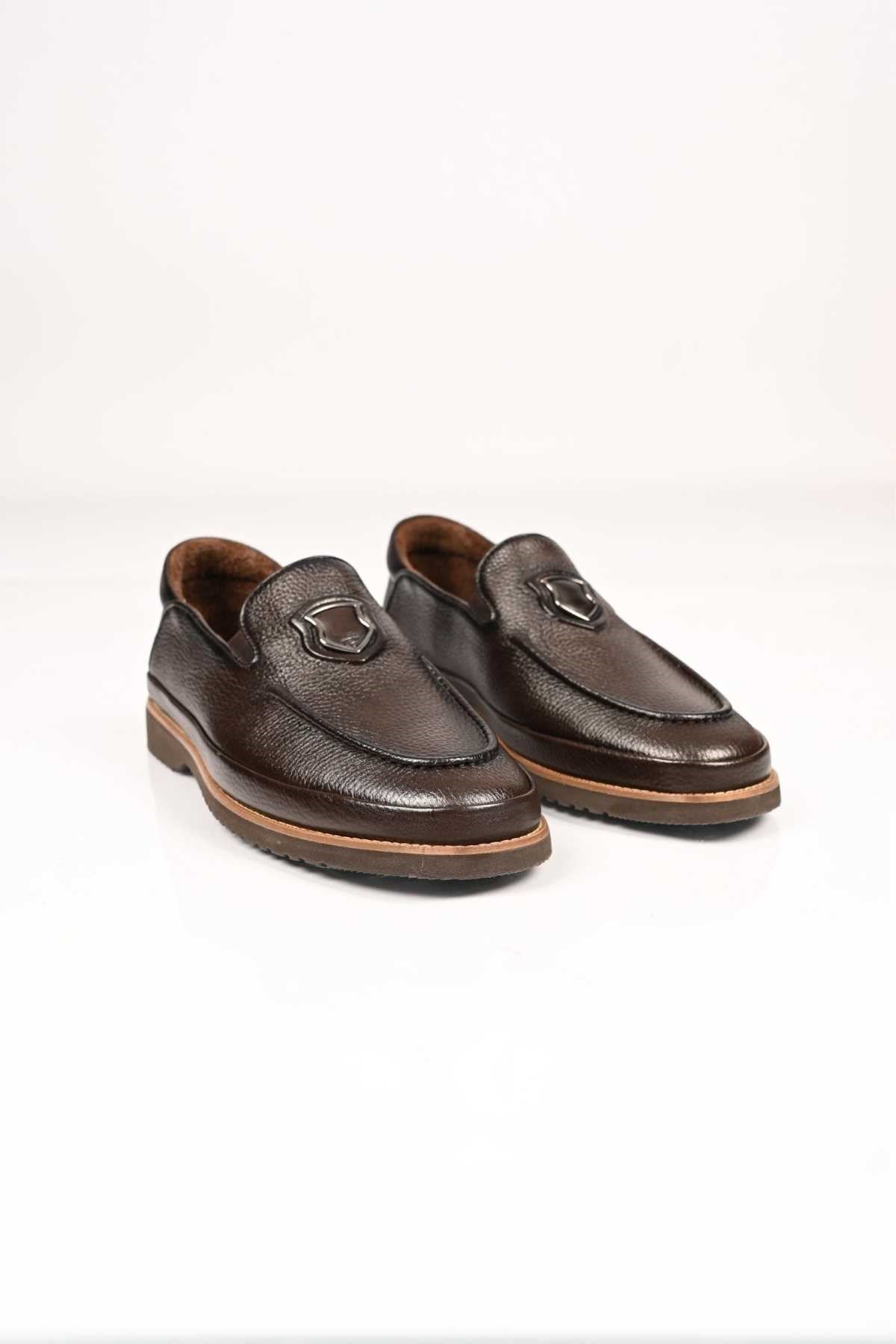 Bestello Slip-On Genuine Leather Casual Shoes with EVA Sole 333-03 Men's Shoes