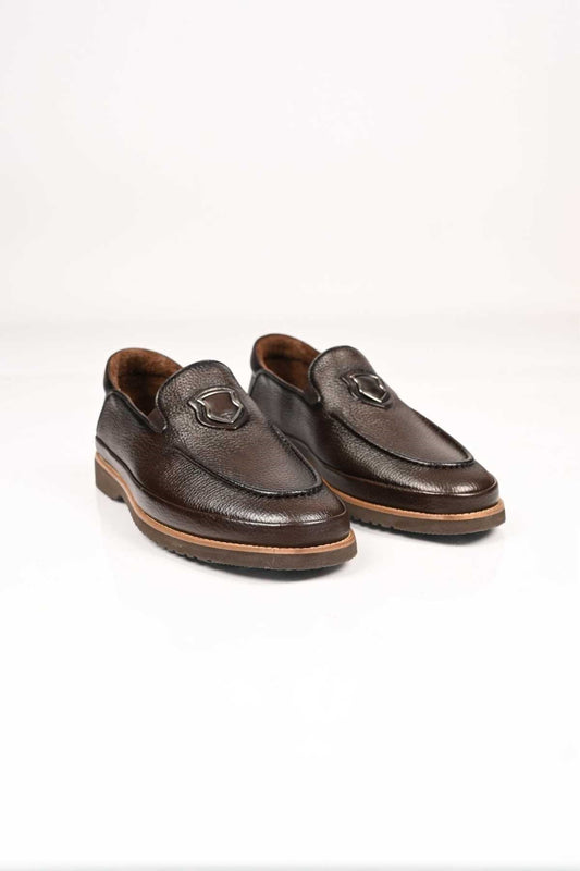 Bestello Slip-On Genuine Leather Casual Shoes with EVA Sole 333-03 Men's Shoes