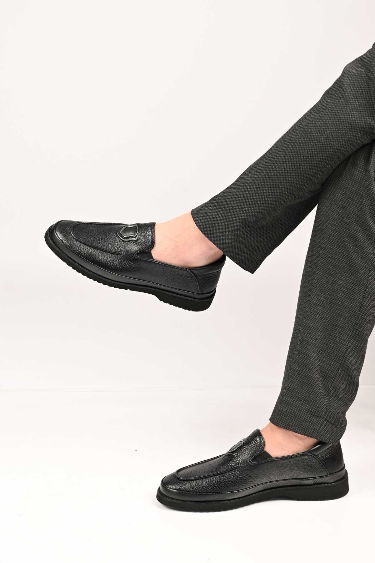 Bestello Slip-On Genuine Leather Casual Shoes with EVA Sole 333-03 Men's Shoes