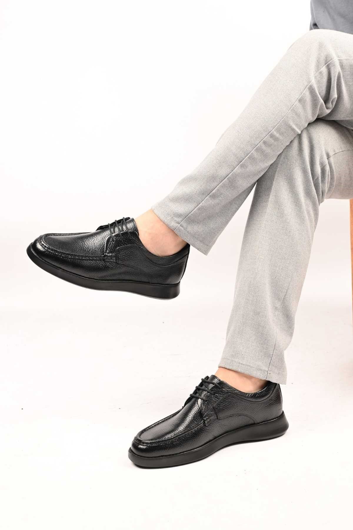 Bestello Lace-Up EVA Sole Casual Genuine Leather 333-1441 Men's Shoes
